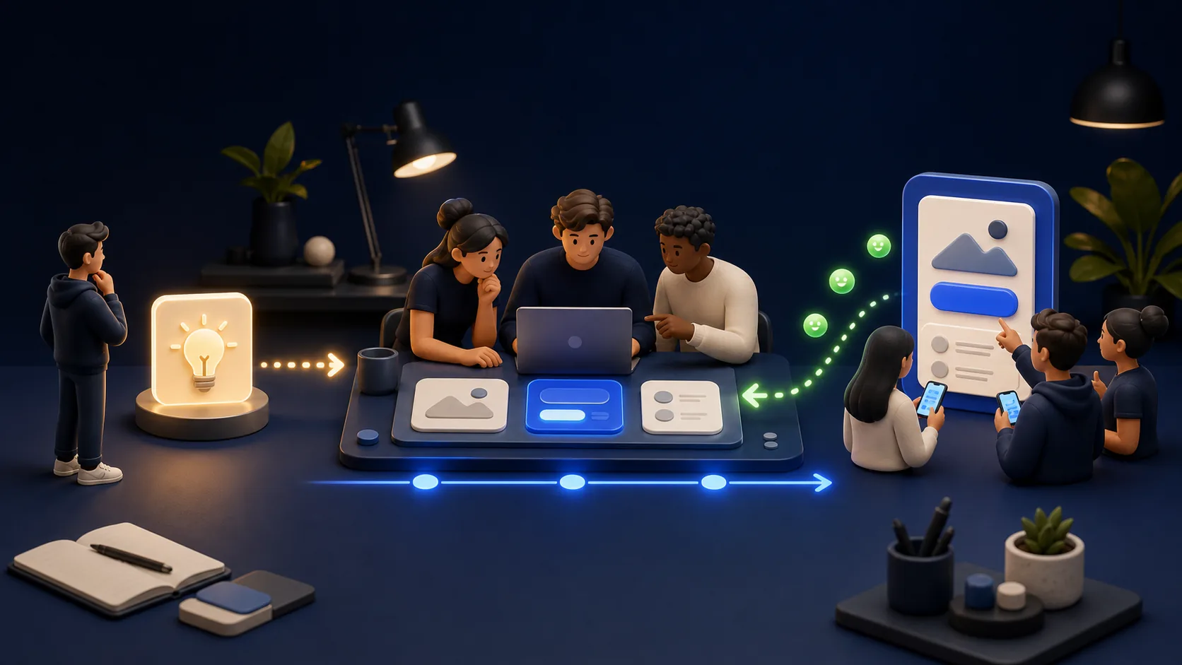 MVP development for startup team turning one product idea into real user evidence